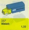 LEGO 257 Camion de livraison Bedford 1:87 - prix | Brick Broker