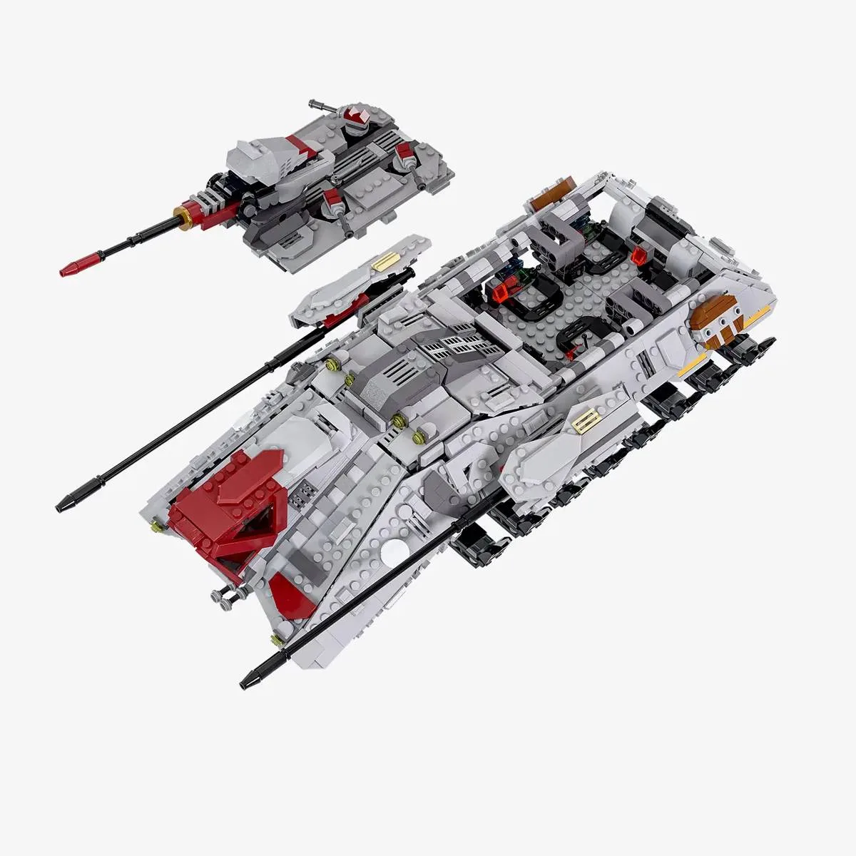 BlueBrixx Artillerie anti-gravité futuriste (BB-108339) - prix | Brick Broker