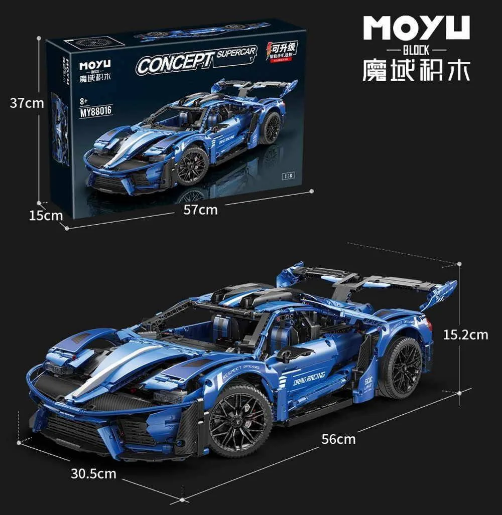 MOYU GT Voiture de sport (MY88016) - prix | Brick Broker