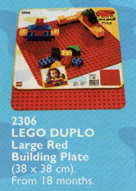 LEGO 2306 Grande plaque de base - prix et où acheter | Brick Broker
