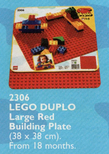 LEGO 2306 Grande plaque de base - prix et où acheter | Brick Broker