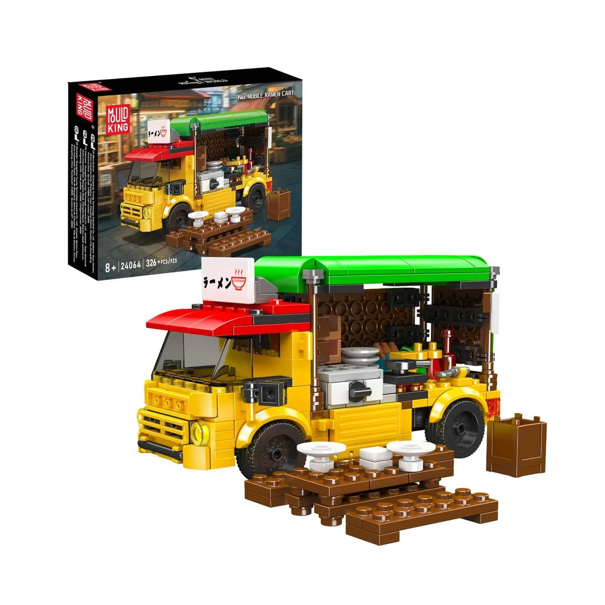 Mould King Charette de ramen mobile (MOU-24064) - prix | Brick Broker
