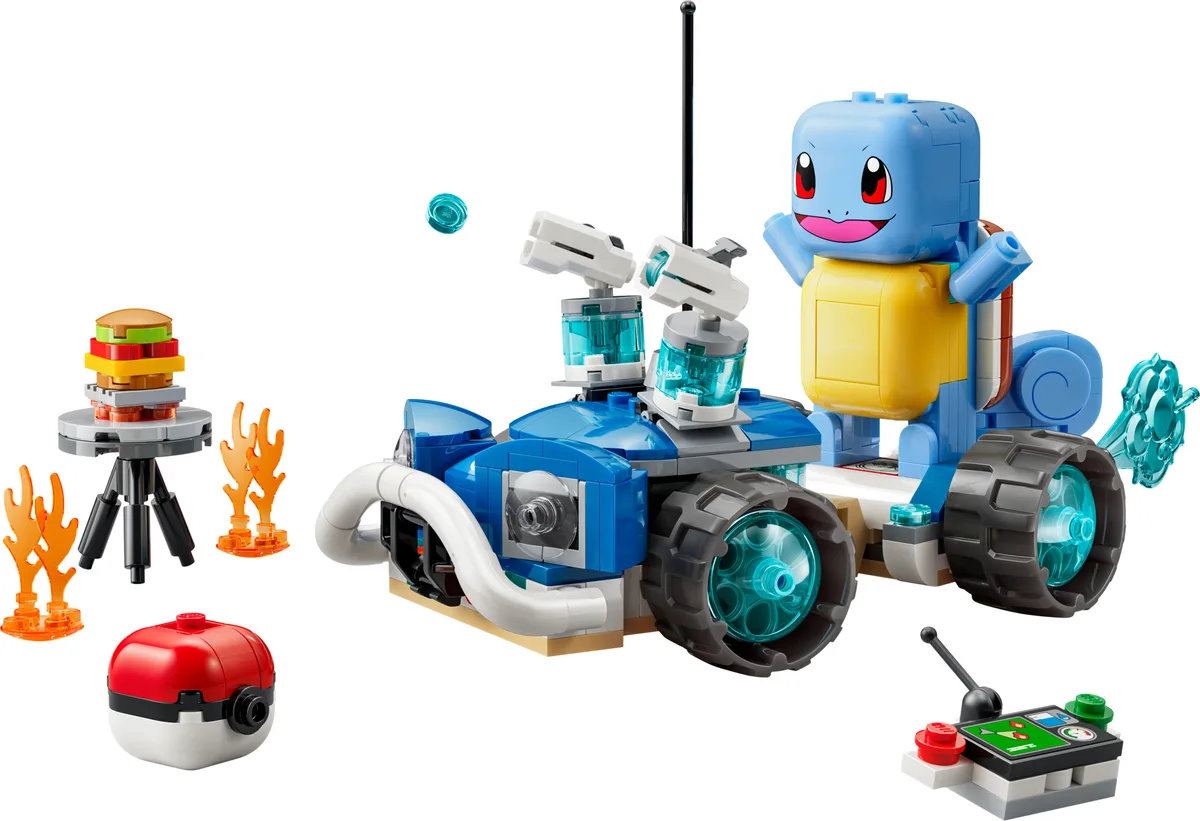 LEGO 72156 Aventure en buggy du dresseur avec Carapuce - prix | Brick Broker