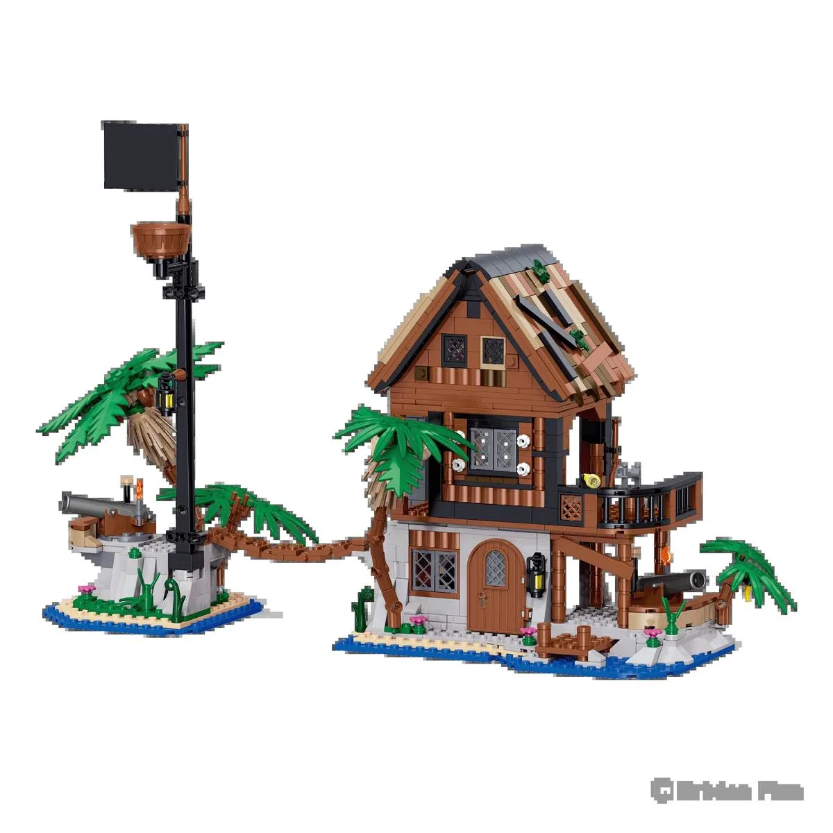 BRIXIES Grande île aux pirates (BRIXIES-222.306) - prix | Brick Broker