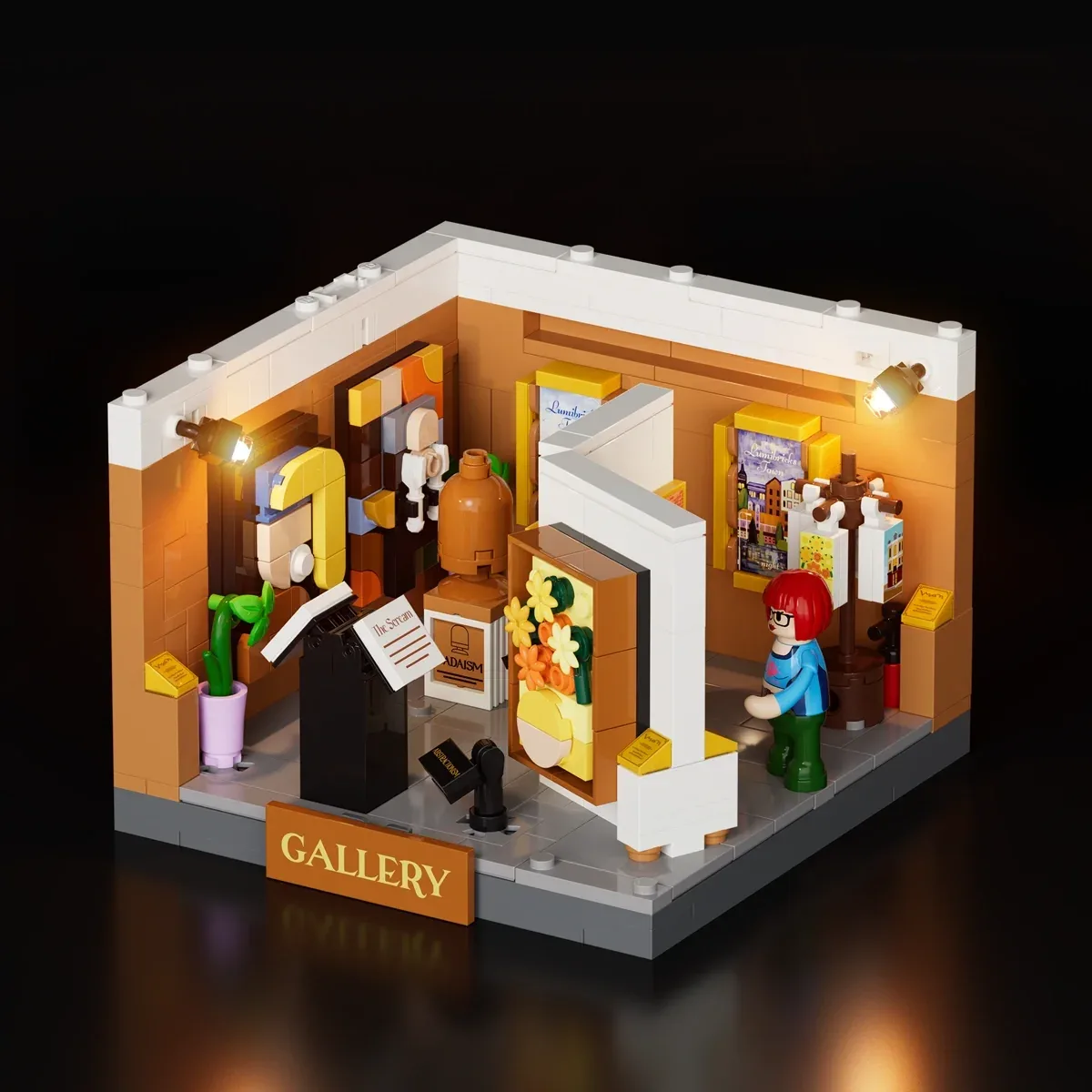 Lumibricks Boîte Galerie d'Art en Briques (LUMI-15019) - prix | Brick Broker