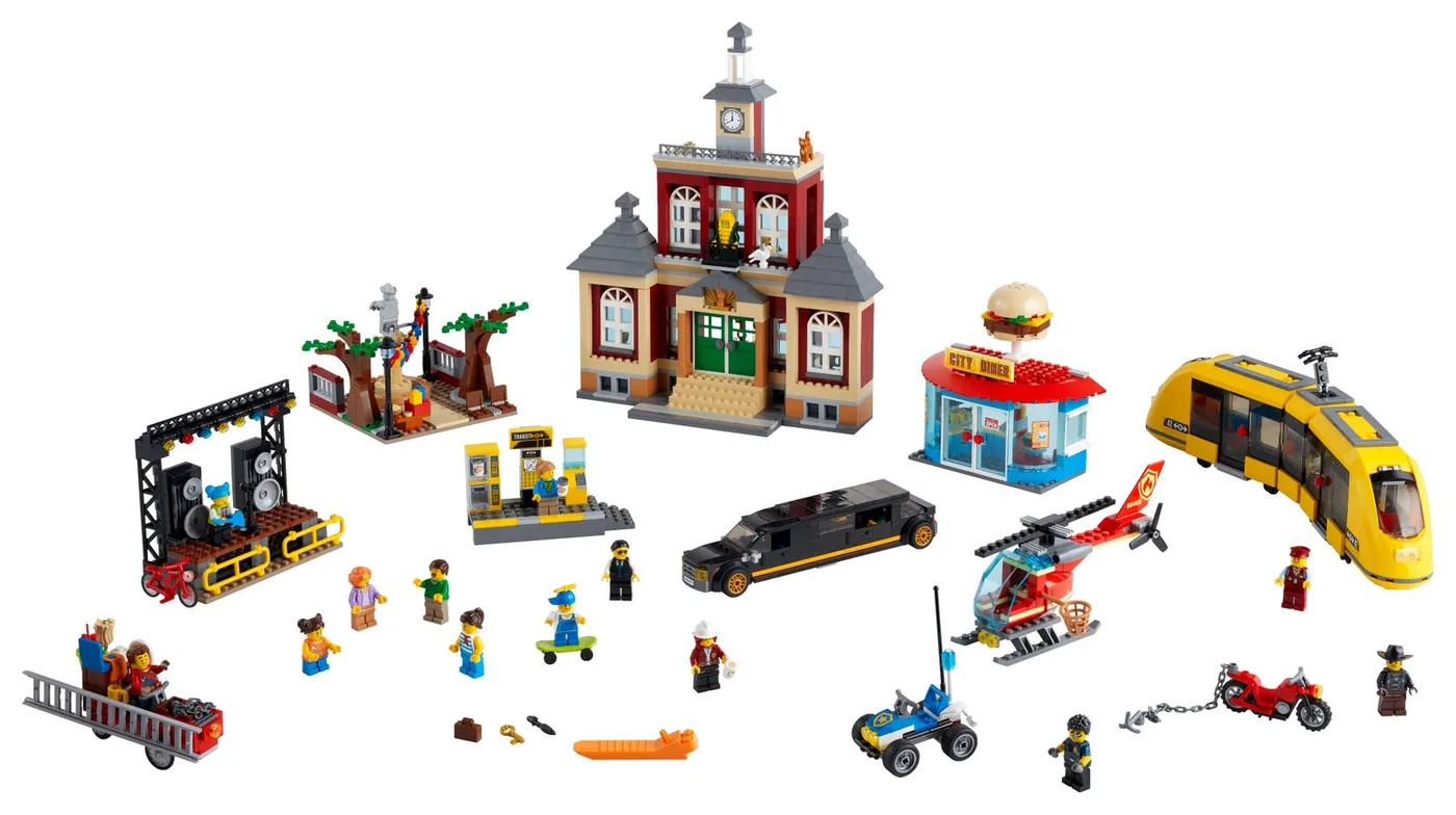LEGO 60271 Place principale - prix et où acheter | Brick Broker