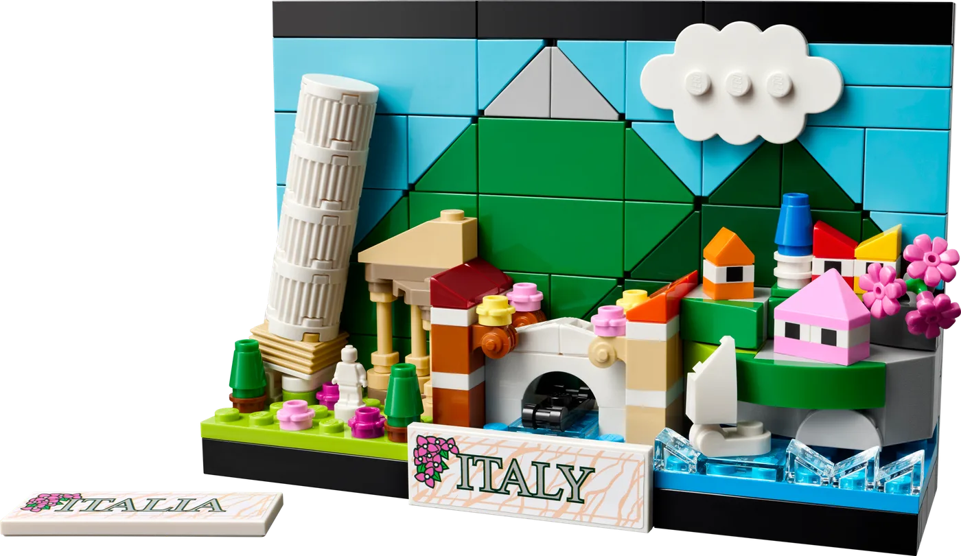 LEGO 40818 Carte postale Italie - prix et où acheter | Brick Broker