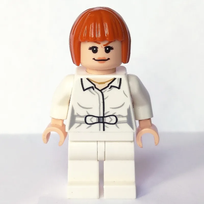 Claire Dearing in White Outfit with Open Shirt — minifigurine LEGO | Brick Broker