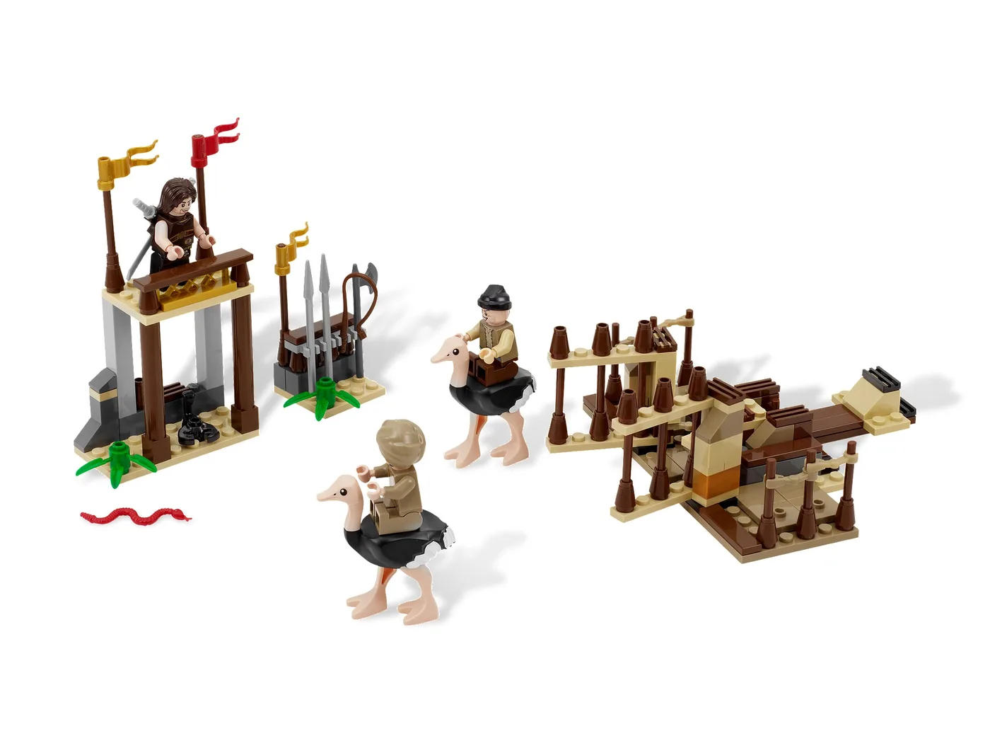 LEGO 7570 La Course d'Autruches - prix et où acheter | Brick Broker