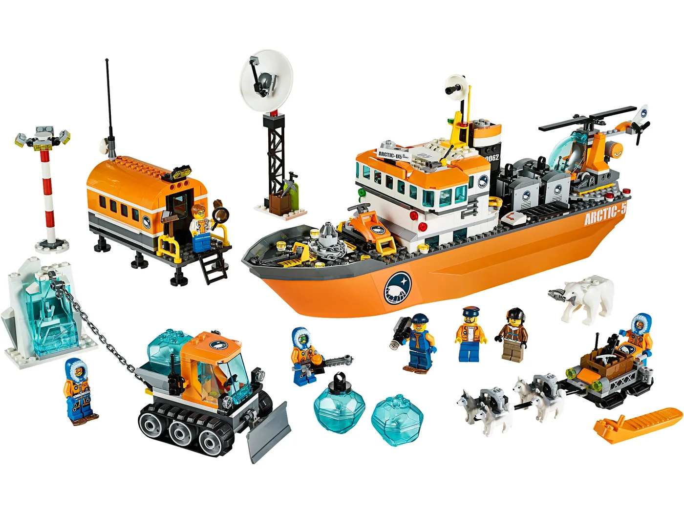 LEGO 60062 Brise-glace Arctique - prix et où acheter | Brick Broker