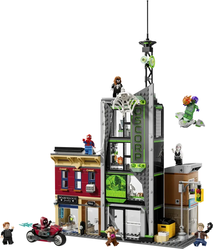 LEGO 76324 Spider-Man contre Oscorp - prix | Brick Broker