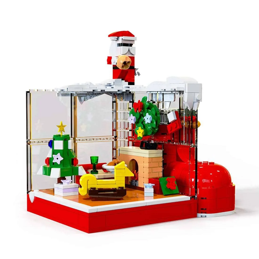 LesDiy Pot à crayons Chalet de Noël (LESDIY-3514708) - prix | Brick Broker
