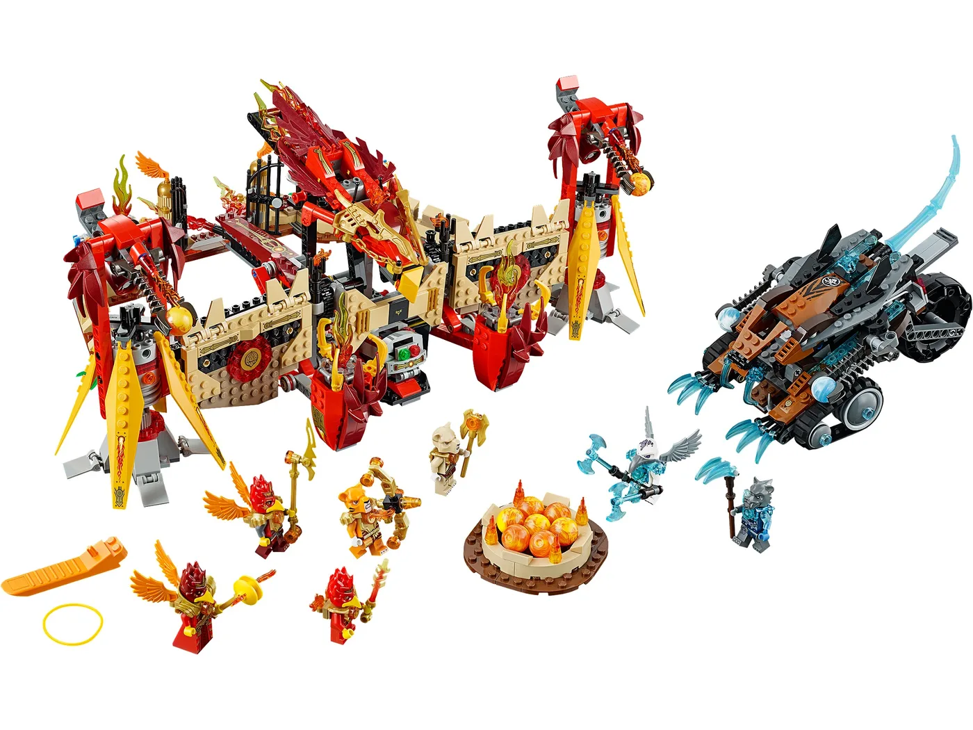 LEGO 70146 Le Temple de Feu du Phénix Volant - prix | Brick Broker