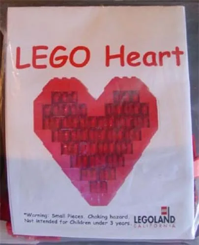 Cœur LEGO (Legoland California) (LLCA08-1) - prix | Brick Broker