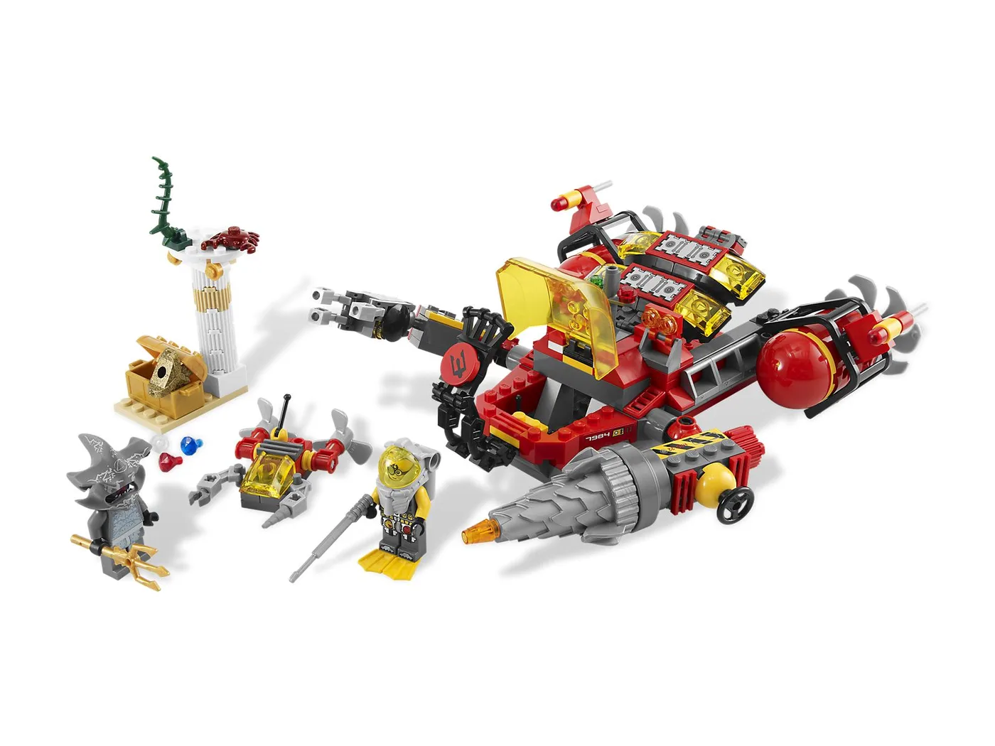 LEGO 7984 Pillard des profondeurs - prix | Brick Broker