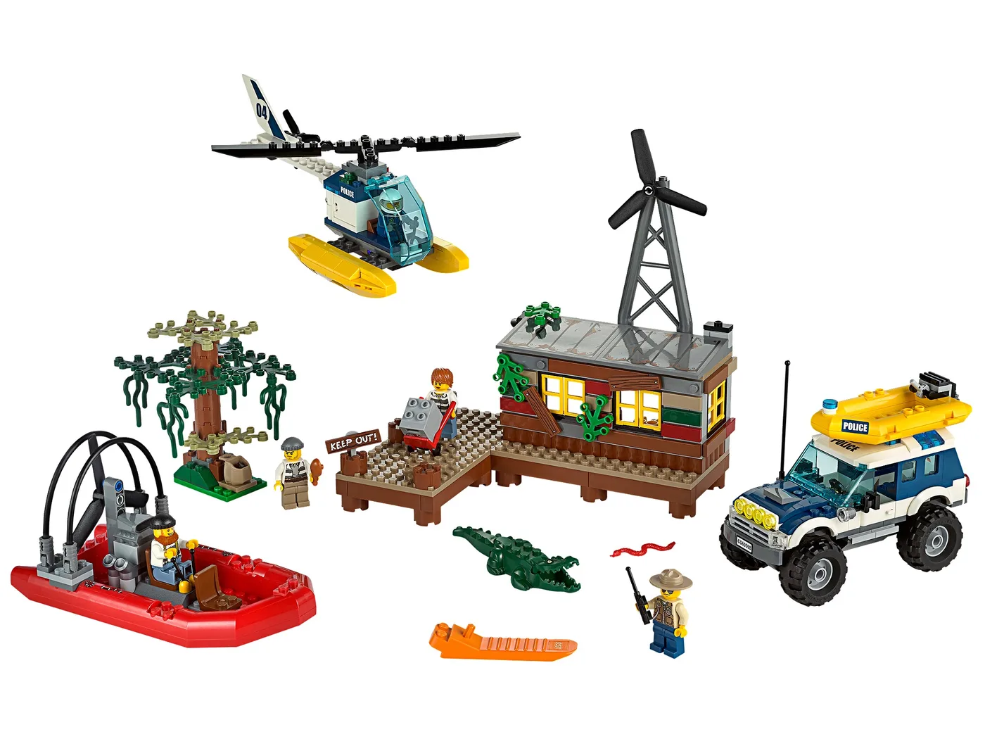 LEGO 60068 Repaire des malfaiteurs - prix | Brick Broker