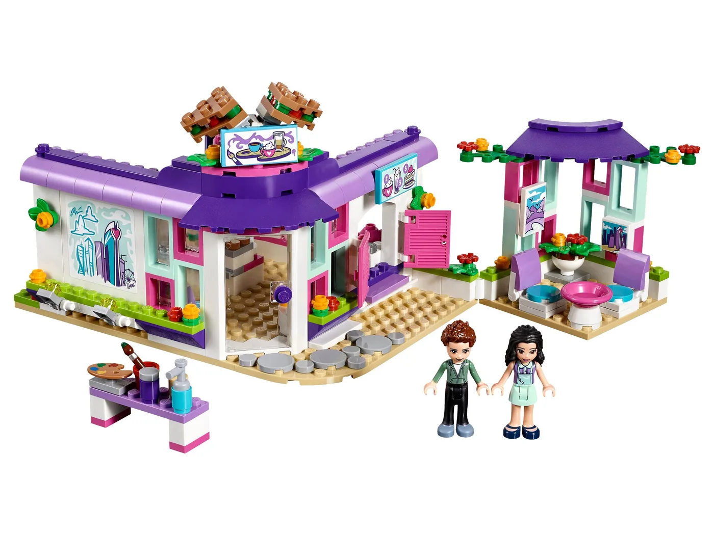 LEGO 41336 Le Café d'Art d'Emma - prix et où acheter | Brick Broker