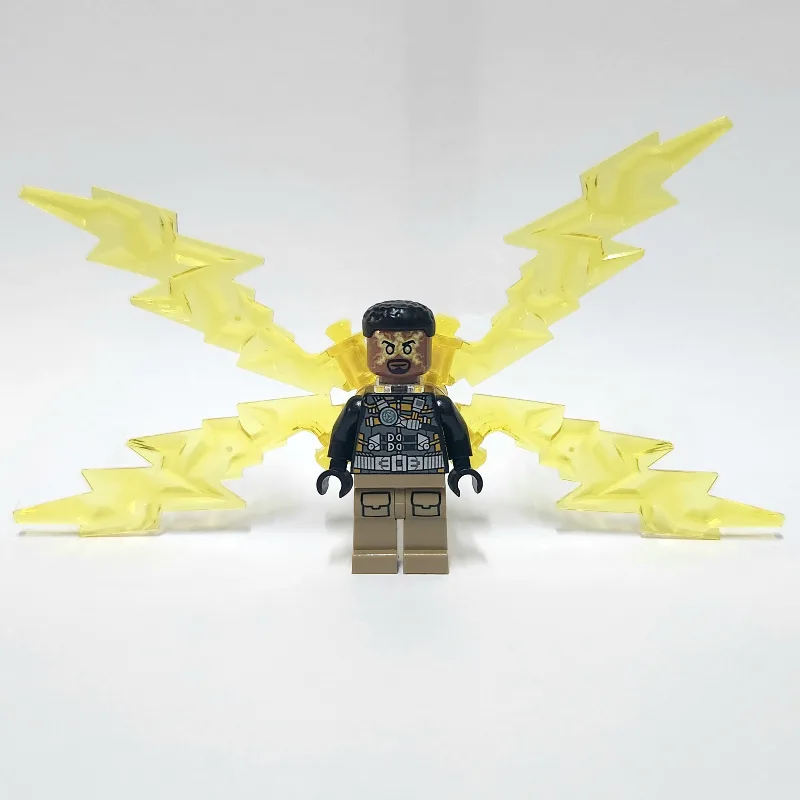 Electro (Amazing Spider-Man) with Lightning — minifigurine LEGO | Brick Broker