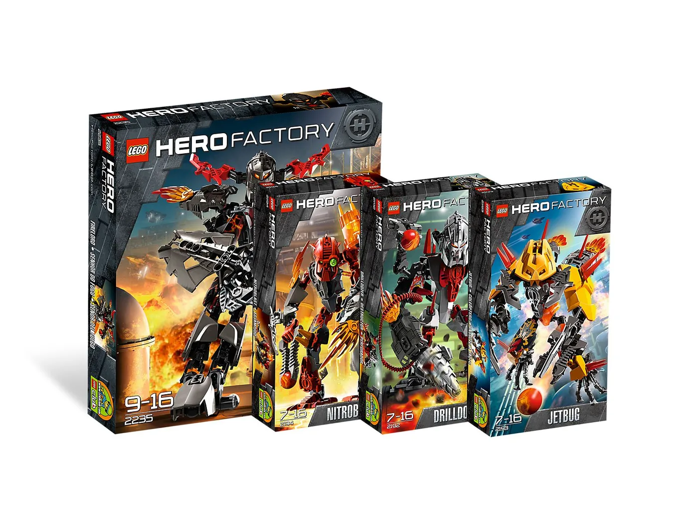 LEGO 2856227 Collection des Méchants du Feu - prix | Brick Broker