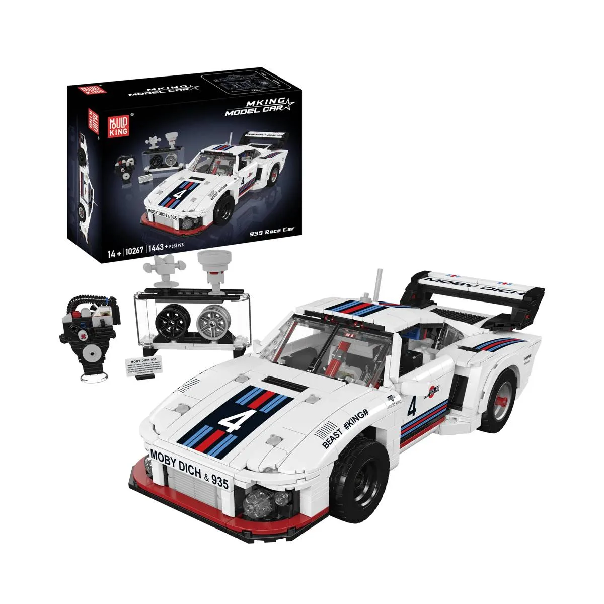 Mould King Voiture de course 935 (MOU-10267) - prix | Brick Broker