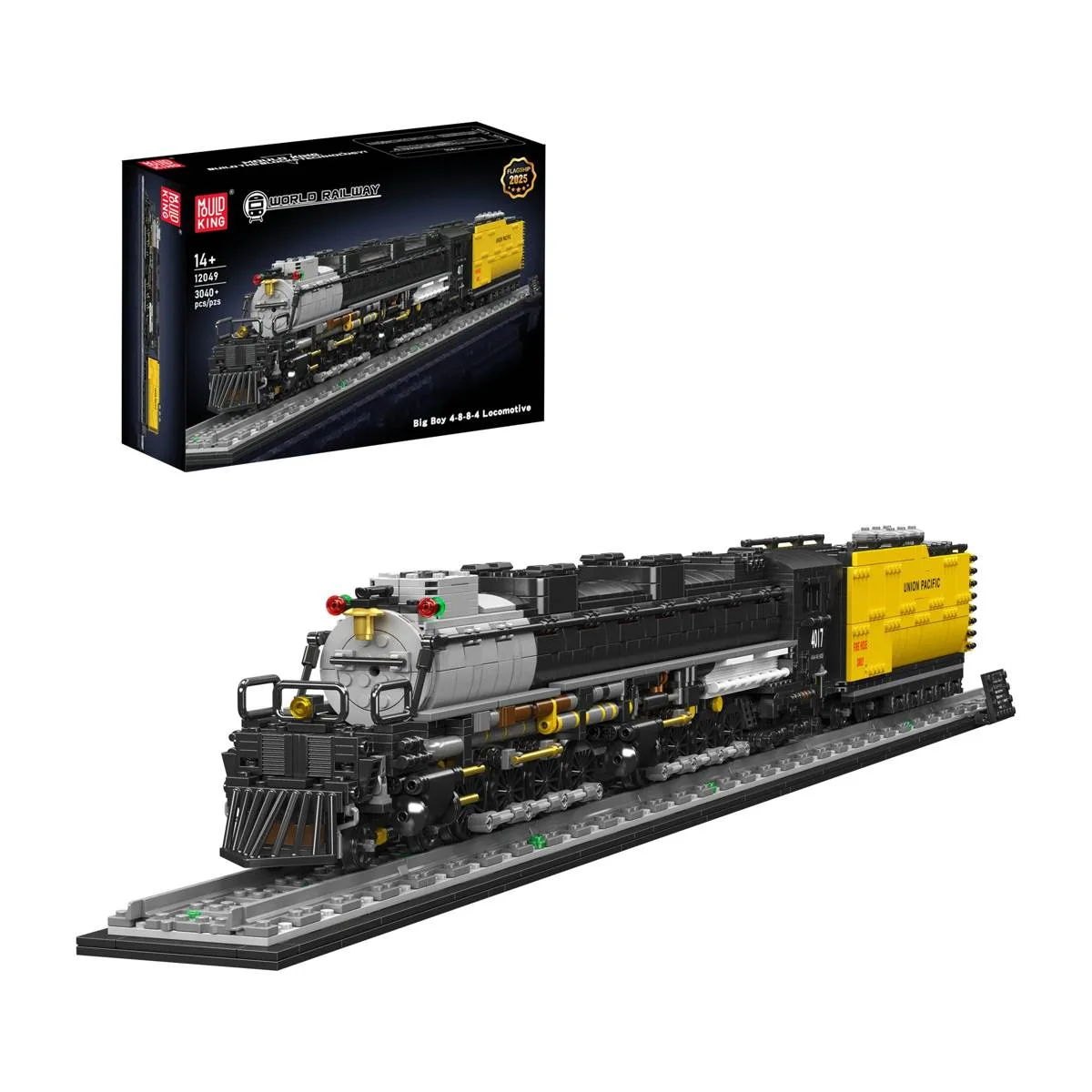 Mould King Locomotive Big Boy 4-8-8-4 (MOU-12049) - prix | Brick Broker