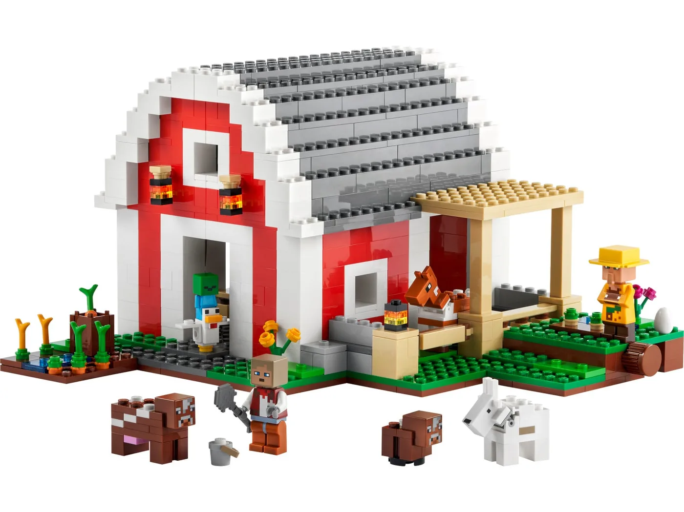 LEGO 21187 La grange rouge - prix et où acheter | Brick Broker