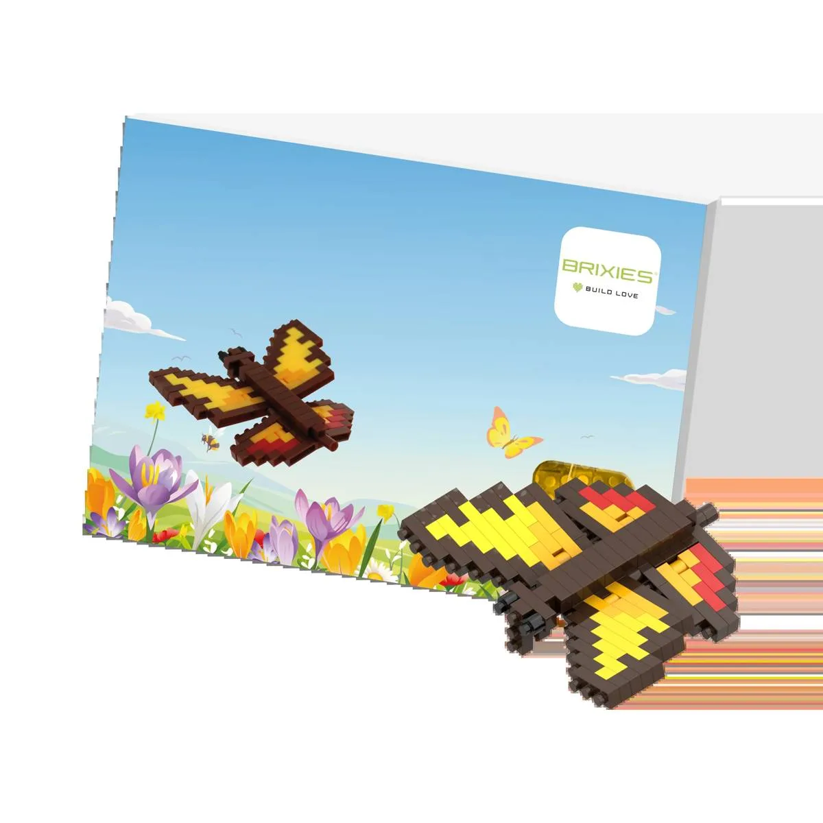 BRIXIES Carte postale Papillon (BRIXIES-220.041) - prix | Brick Broker