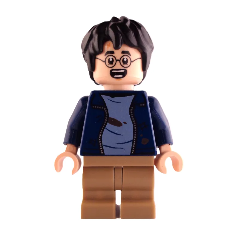 Harry Potter, Dark Blue Jacket Dirty, Medium… — minifigurine LEGO | Brick Broker