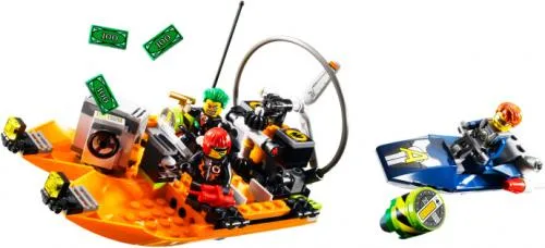 LEGO 8968 Braquage de la rivière - prix et où acheter | Brick Broker