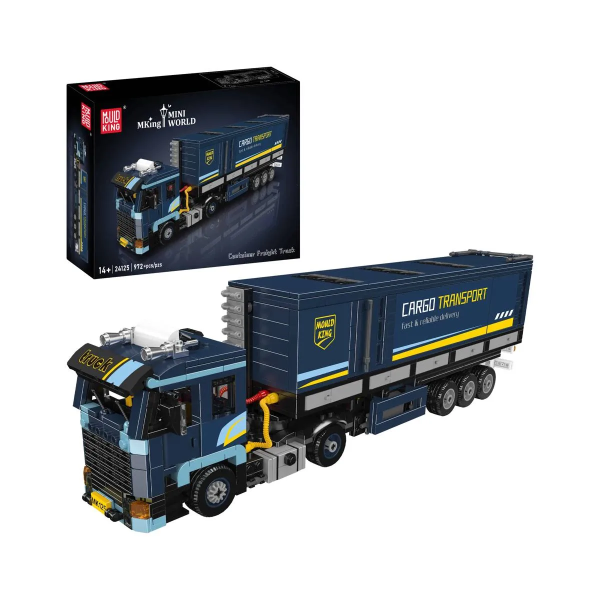Mould King Camion porte-conteneurs (MOU-24125) - prix | Brick Broker