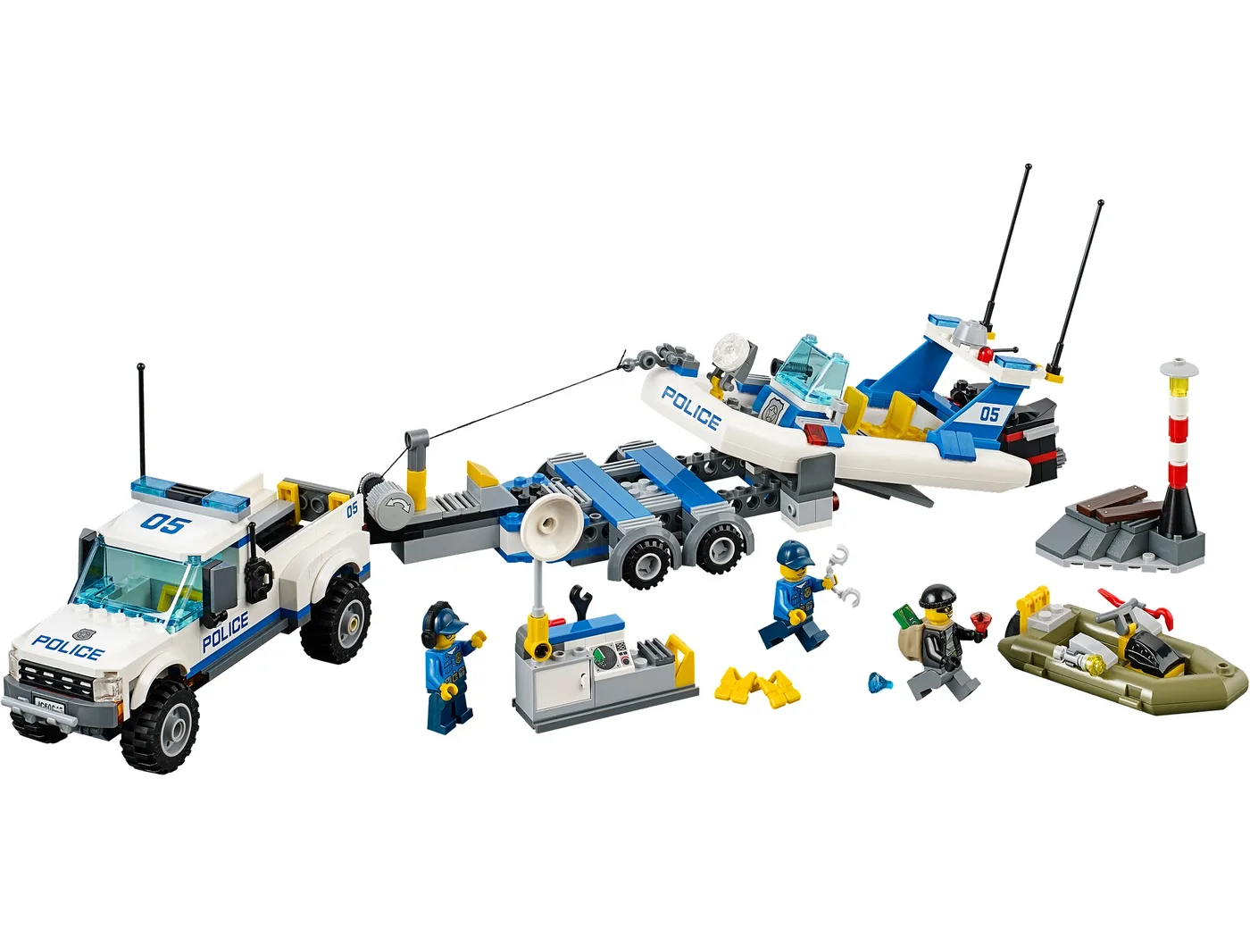 LEGO 60045 Patrouille de police - prix et où acheter | Brick Broker