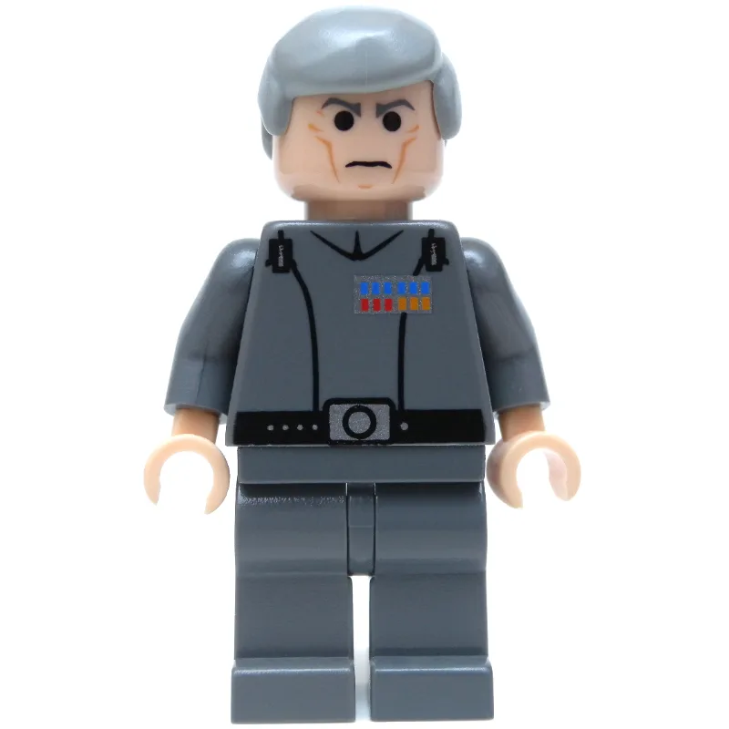 Grand Moff Wilhuff Tarkin, Dark Bluish Gray,… — minifigurine LEGO | Brick Broker