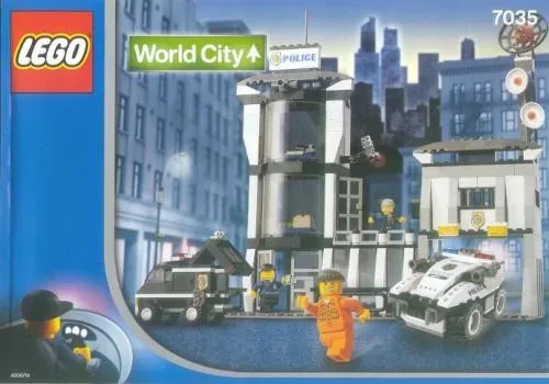 LEGO 7035 Quartier général de la police - prix | Brick Broker