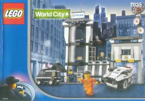 LEGO 7035 Quartier général de la police - prix | Brick Broker