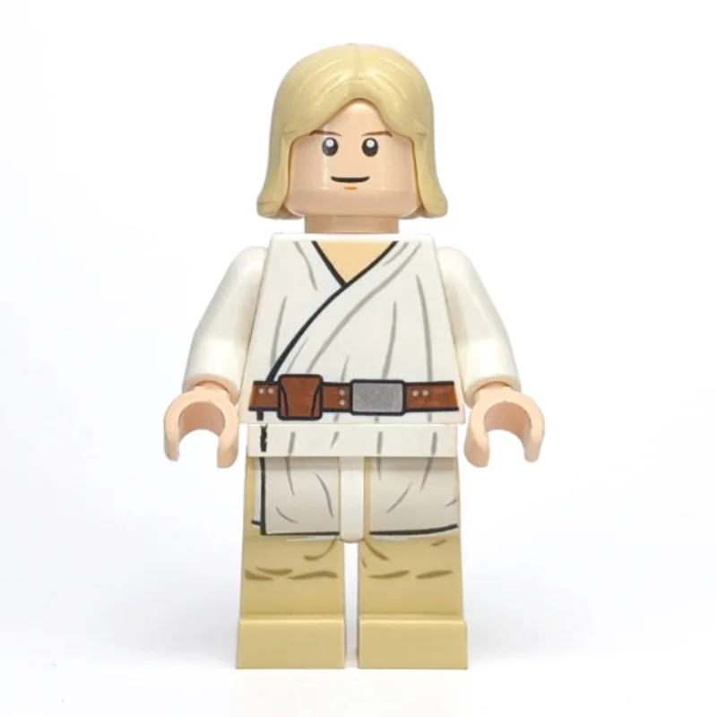 Luke Skywalker, White Robe, Straight Tan Hair… — minifigurine LEGO | Brick Broker