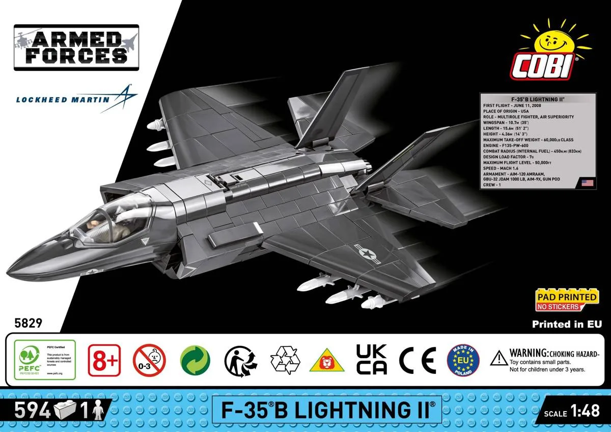 COBI F-35B Lightning II USA (COBI-5829) - prix | Brick Broker