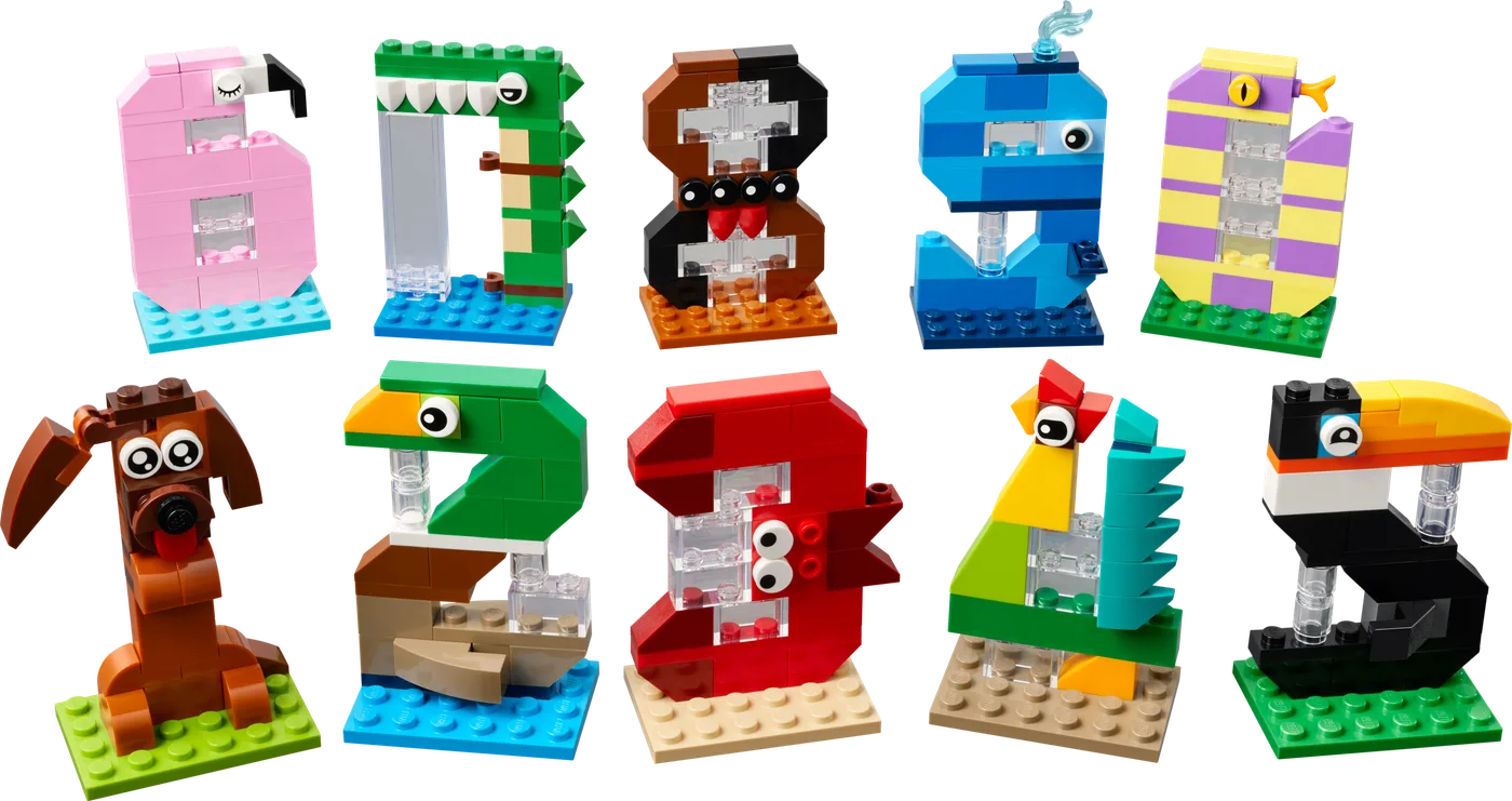 LEGO 40807 Nombres d'anniversaire - prix | Brick Broker
