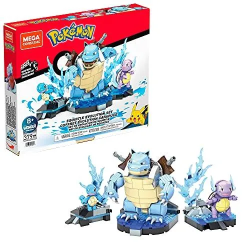 Mattel MEGA Pokémon Squirtle Évolution (HDH93) - prix | Brick Broker
