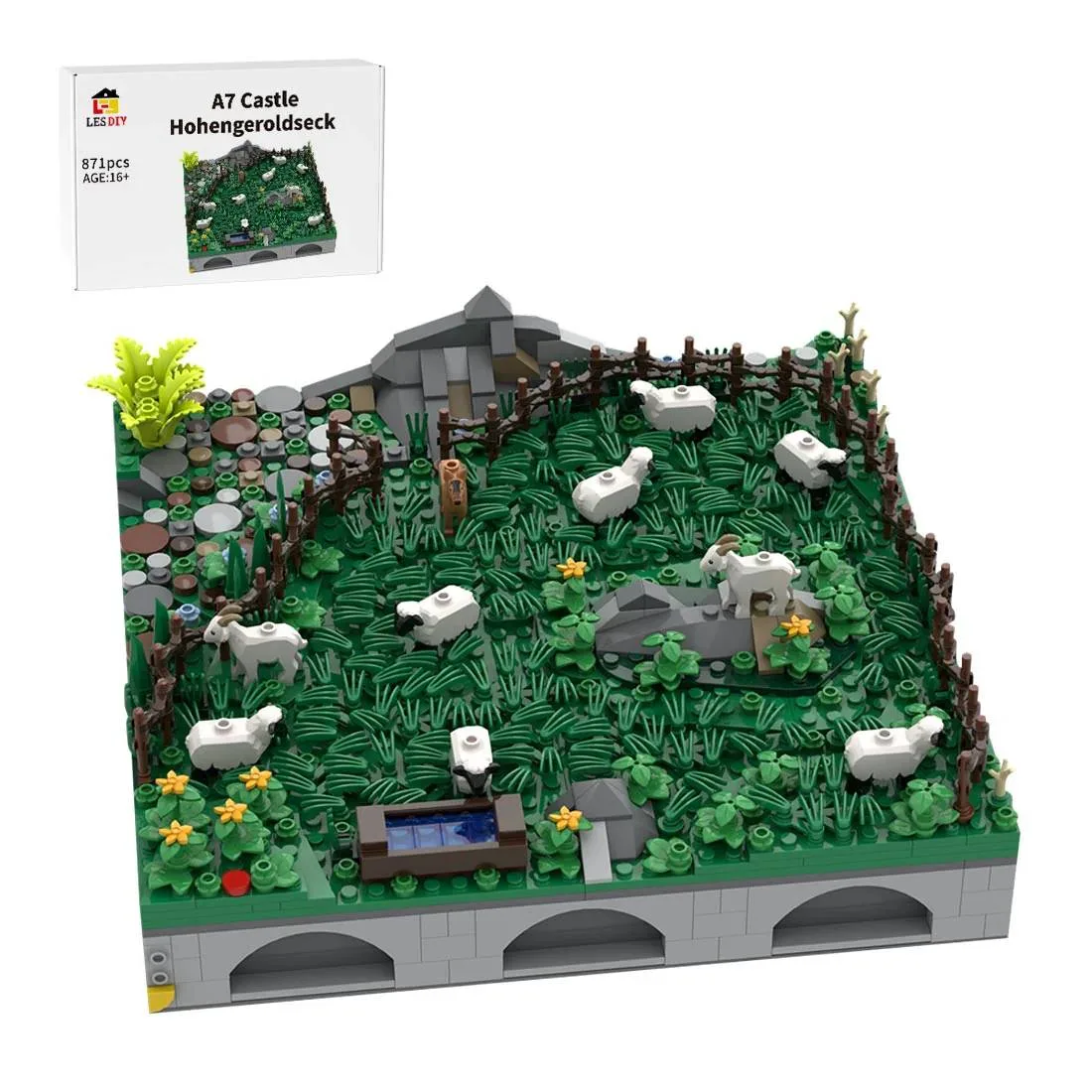 LesDiy Château d'Hohengeroldseck A7 (LESDIY-3626156) - prix | Brick Broker