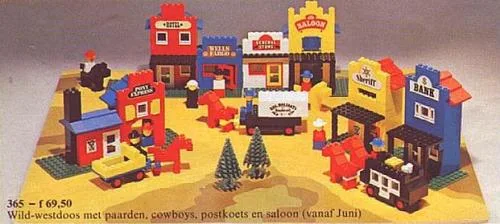 LEGO 365 Scène du Far West - prix et où acheter | Brick Broker