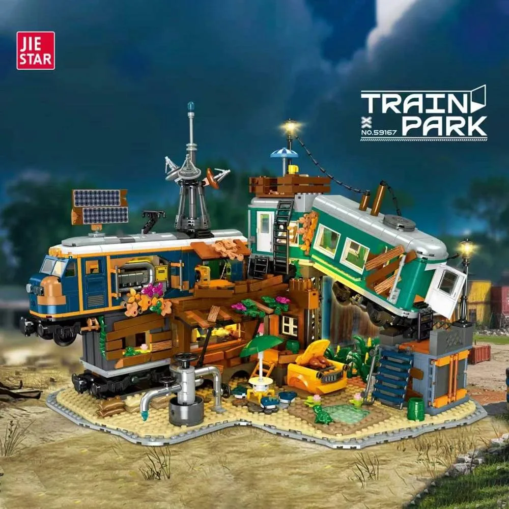 JIESTAR Parc du train (JS-59167) - prix et où acheter | Brick Broker
