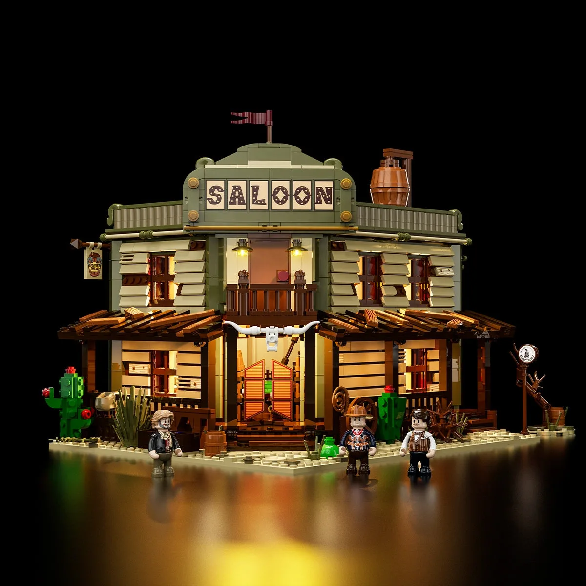 Lumibricks Saloon de l'Ouest (LUMI-F9021) - prix | Brick Broker