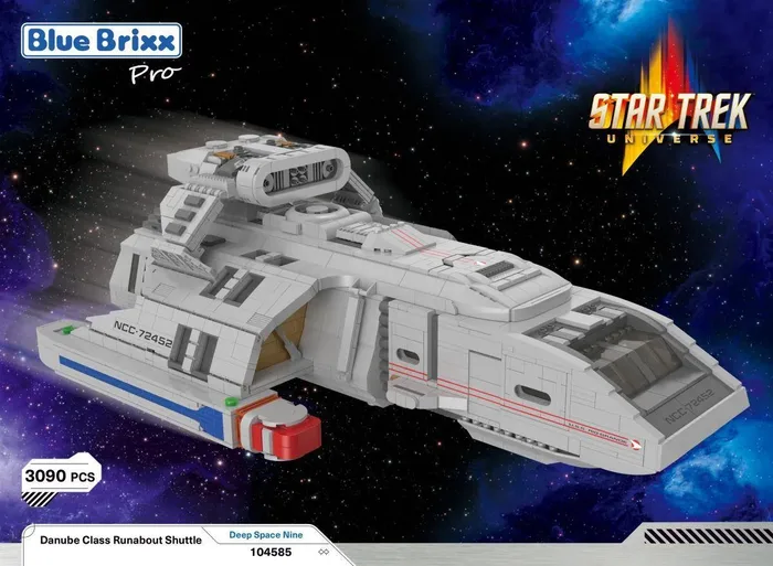 BlueBrixx Runabout classe Danube (STAR TREK) (BB-104585) - prix | Brick Broker