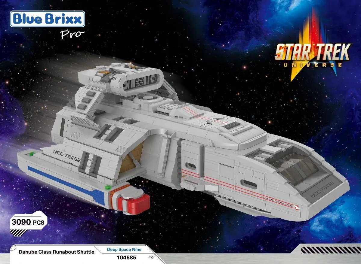 BlueBrixx Runabout de classe Danube (STAR TREK) (BB-104585) - prix | Brick Broker