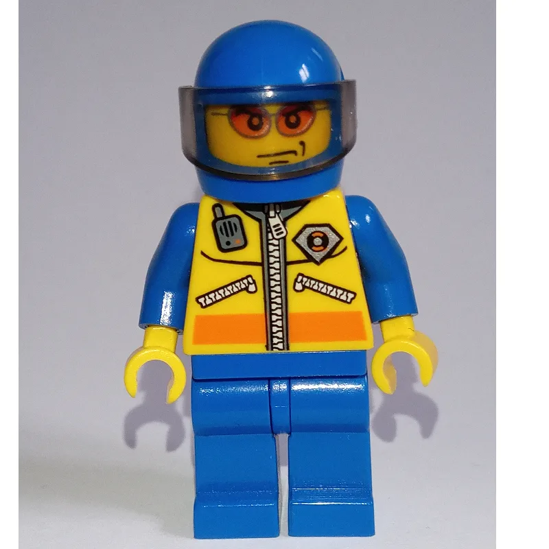 Coast Guard, Yellow Jacket with Zipper, Radio… — minifigurine LEGO | Brick Broker
