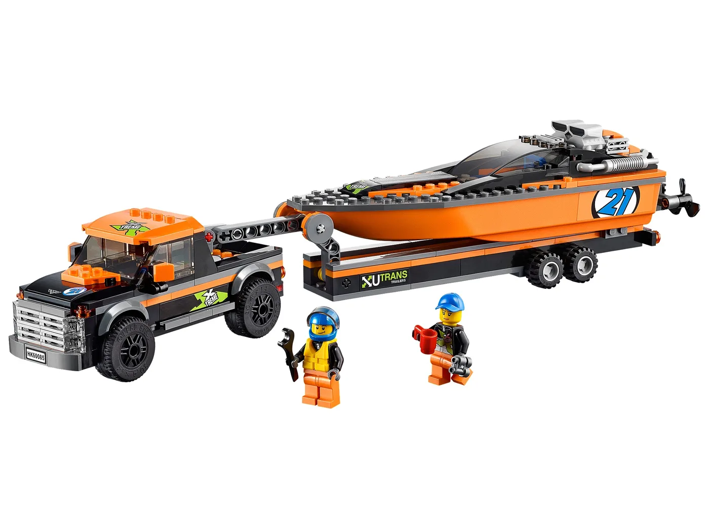LEGO 60085 4x4 avec Bateau à Moteur - prix | Brick Broker