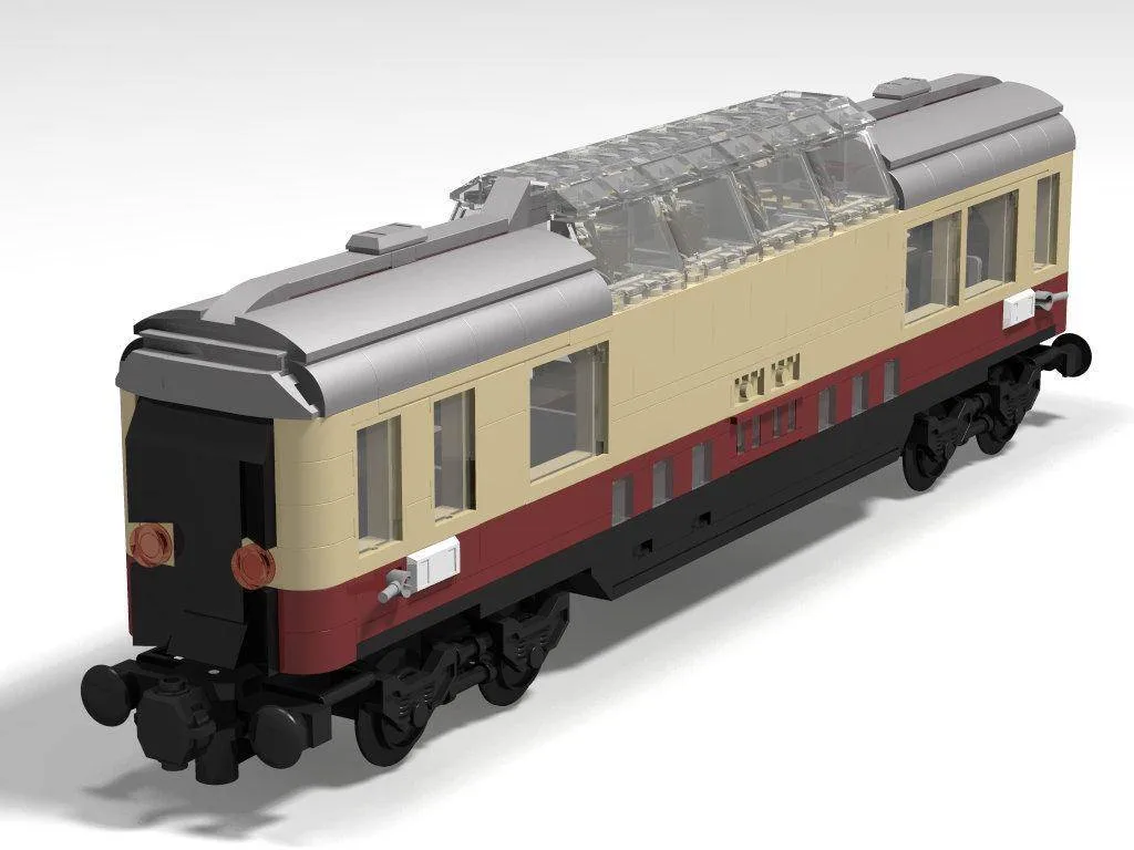 BlueBrixx Chariot d'observation du train Rheingold DB (BB-101343) - prix | Brick Broker