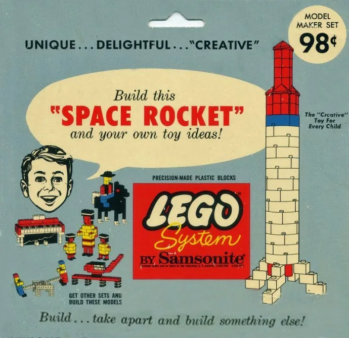 LEGO 801 Fusée spatiale - prix et où acheter | Brick Broker