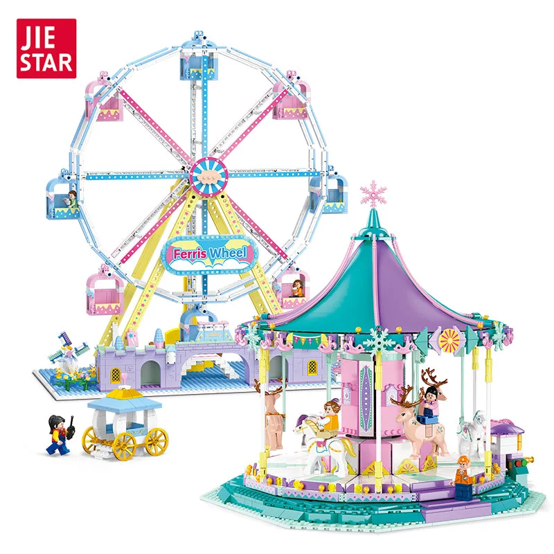 JIESTAR Kit Modèle Carrousel (JS-FF30011) - prix | Brick Broker