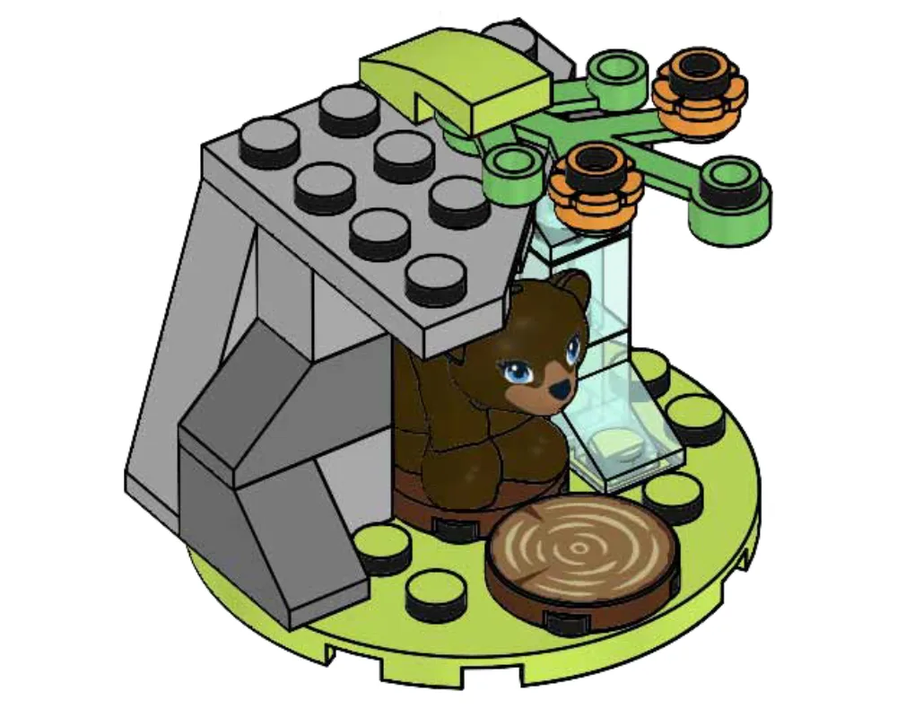 LEGO 561904 La confortable grotte forestière de Biscuit - prix | Brick Broker